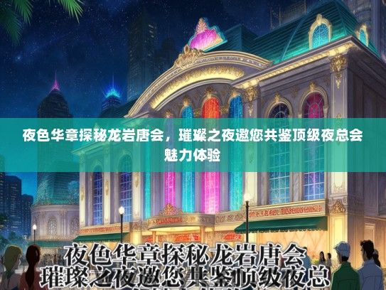 夜色华章探秘龙岩唐会，璀璨之夜邀您共鉴顶级夜总会魅力体验